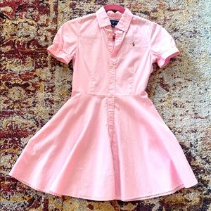 Pink pollo dress size 12
